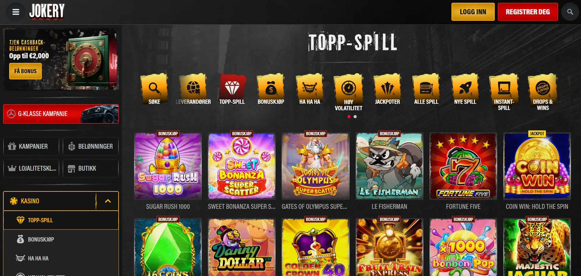 Slots &#x26; Spielautomaten jokery